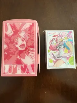One Piece Premium Card Collection Uta Deck Box, Sleeves, and Divide - Sealed - Image 2