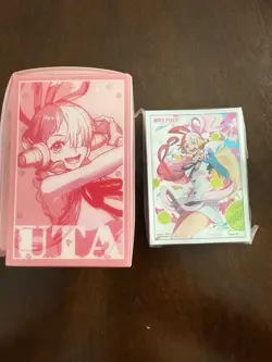 One Piece Premium Card Collection Uta Deck Box, Sleeves, and Divide - Sealed - Image 3