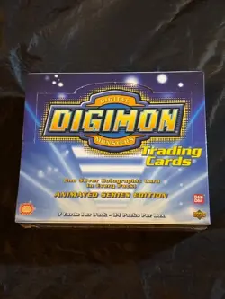 1999 Upper Deck Digimon Sealed Booster Box (Gold Prism Cards Possible)- Series 1 - Image 1