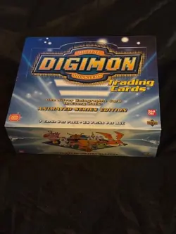 1999 Upper Deck Digimon Sealed Booster Box (Gold Prism Cards Possible)- Series 1 - Image 5