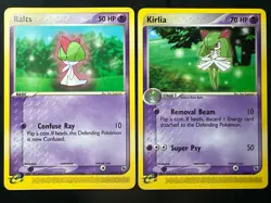 RALTS & KIRLIA 2003 POKEMON E-CARD EX RUBY AND SAPPHIRE 66/109 34/109 NM+ - Image 1