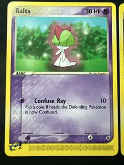 RALTS & KIRLIA 2003 POKEMON E-CARD EX RUBY AND SAPPHIRE 66/109 34/109 NM+ - Image 2
