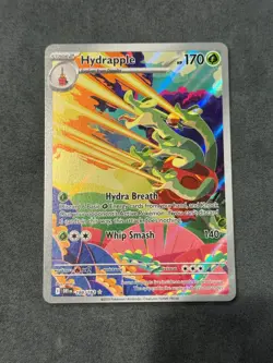 2025 Pokemon Destined Rivals # 188 Hydrapple ILLUSTRATION RARE Holo Card NM - Image 1