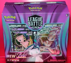 Pokemon TCG: Mew Vmax League Battle Deck - 60 Card Deck + 6 Foil Cards - NEW - Image 1