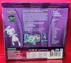 Pokemon TCG: Mew Vmax League Battle Deck - 60 Card Deck + 6 Foil Cards - NEW - Image 2