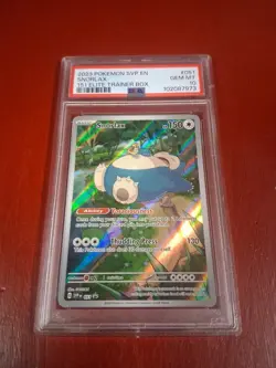 Pokemon Snorlax 151 Elite Trainer Box PSA 10 Promo #051 Holo Card B14 - Image 1