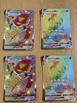 POKEMON TCG RAINBOW VMAX LOT WITH SUPPORTERS - 9 Cards All Rainbow NM/LP - Image 3