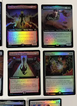 Magic the Gathering Spider-Man Rare & Mythic FOIL lot of 11 cards MTG - Image 3