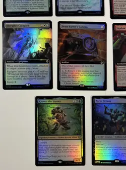 Magic the Gathering Spider-Man Rare & Mythic FOIL lot of 11 cards MTG - Image 4