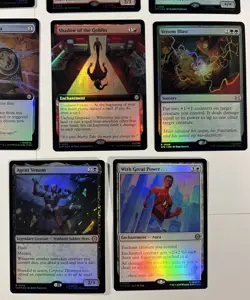 Magic the Gathering Spider-Man Rare & Mythic FOIL lot of 11 cards MTG - Image 5