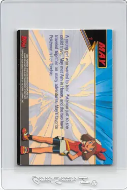 MAY #7 - NON-HOLO - Pokemon Advanced - 2003 Topps POKMEON CARD - LP - Image 2