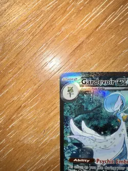 Pokemon TCG Gardevoir EX Card 233/091 Paldean Fates NM Ultra Rare Pack Fresh - Image 2
