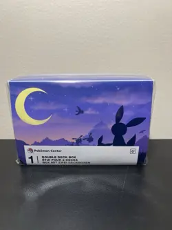 NEW - Pokemon TCG - Eevee & Umbreon Twilight Double Deck Box and 65 Card Sleeves - Image 3