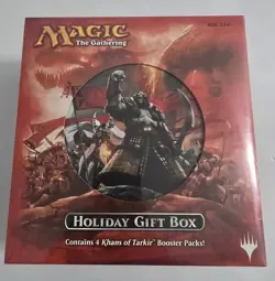 MTG Khans of Tarkir Holiday Gift Box 2014, New/Sealed - Image 1