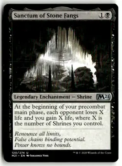 Core Set 2021 Sanctum of Stone Fangs Core/Uncommon - Image 1