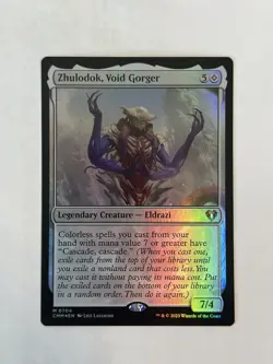 MTG Zhulodok, Void Gorger FOIL Commander Masters 704 Magic The Gathering - Image 1