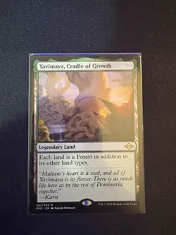 Yavimaya, Cradle of Growth Modern Horizons 2 Regular - Image 1