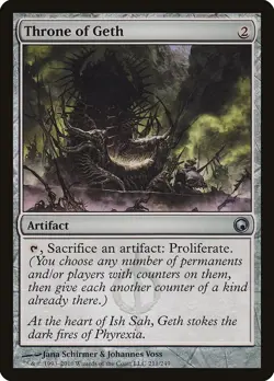 Scars of Mirrodin Throne of Geth MTG Magic the Gathering NM - Image 1
