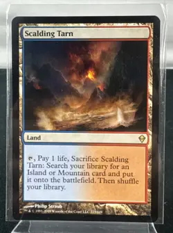 Magic The Gathering: Scalding Tarn Zendikar Regular - ST7 - Image 1