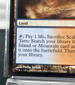 Magic The Gathering: Scalding Tarn Zendikar Regular - ST7 - Image 5
