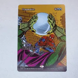 Traumatize (Borderless) Marvel Universe Eternal-Legal MTG NM - Image 1