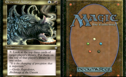 Magic the Gathering -MTG- Elemental Augury LP - Image 1