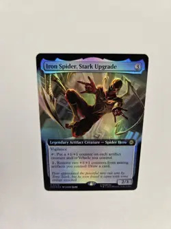 Iron Spider, Stark Upgrade Extended Art Foil 0279 Magic The Gathering Spider-Man - Image 5