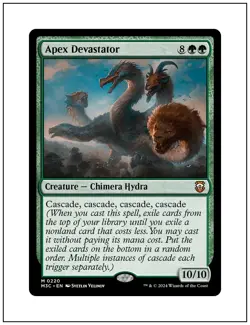 1x Apex Devastator, Magic the Gathering MTG NM - Image 1
