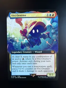 MTG Final Fantasy English Vivi Ornitier Extended Art 0514 Non-Foil - Image 1