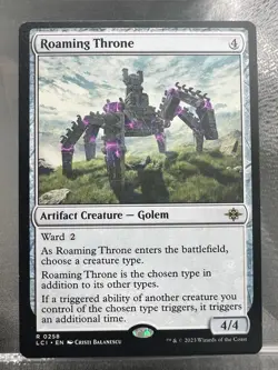 Roaming Throne The Lost Caverns of Ixalan Regular - Image 1