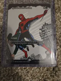 Heroic Intervention (Borderless) Marvel Universe Eternal-Legal Regular - Image 1