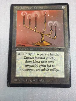 MTG Candelabra of Tawnos Antiquities - Reserved List See Photos For Condition - Image 1
