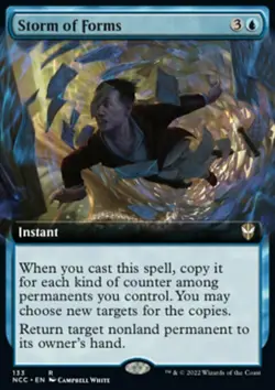 MTG Storm of Forms (133) Streets of New Capenna Commander NM - Image 1