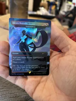 MTG Magic The Gathering Secret Lair x Marvel (Storm) NM Foil Manamorphose #1746 - Image 1