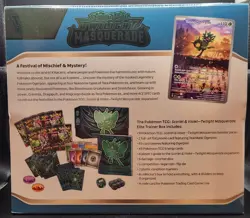 (LOT OF 2)-Pokemon TCG: Scarlet & Violet Twilight Masquerade ETB FACTORY SEALED - Image 2