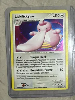 Pokemon TCG Lickilicky Lv.46 Holo Secret Wonders LP W/ Swirl - Image 1