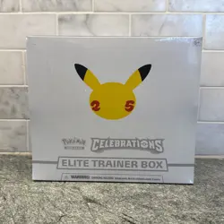 Pokemon Celebrations Elite Trainer Box ETB Factory Sealed - Image 1