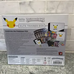 Pokemon Celebrations Elite Trainer Box ETB Factory Sealed - Image 5