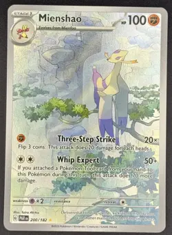 Mienshao - 200/182 Pokemon TCG SV04: Paradox Rift Illustration Rare NM - Image 1