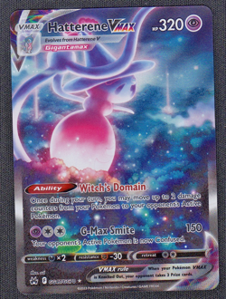Hatterene VMAX GG47/GG70 Pokemon Crown Zenith: Galarian Gallery Ultra Rare NM - Image 1