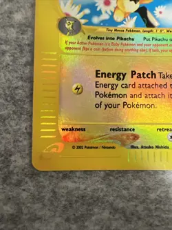 Pokemon TCG Pichu Expedition 22/165 Reverse Holo Holo Rare - Image 5