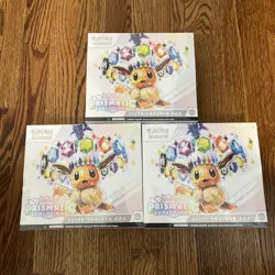 Pokemon TCG - S&V Prismatic Evolutions Elite Trainer Box (ETB) SEALED 3x Bundle - Image 1