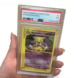 Pokemon Alakazam Expedition Holo Rare PSA 5 - Image 1