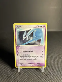 Pokemon TCG Lugia 2/017 POP Series 5 Holo Rare MP - Image 1