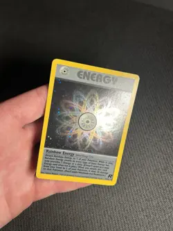 Pokemon TCG Rainbow Energy 17/82 Team Rocket Holo Rare LP/LP- - Image 5