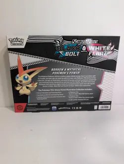 Pokemon TCG Black Bolt & White Flare Unova Victini Illustration Collection Box - - Image 2