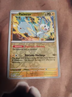 Pokemon TCG Pachirisu 068/198 Reverse Holo - Scarlet & Violet - Uncommon-NM - Image 1