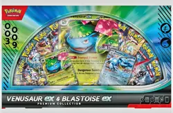 Pokemon TCG Venusaur Ex & Blastoise Ex Premium Collection! - Image 1