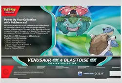Pokemon TCG Venusaur Ex & Blastoise Ex Premium Collection! - Image 4