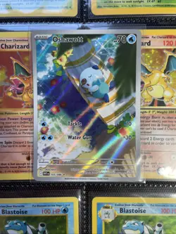 Oshawott (105/086) Illustration Rare - 2025 Pokemon TCG: White Flare - Image 1